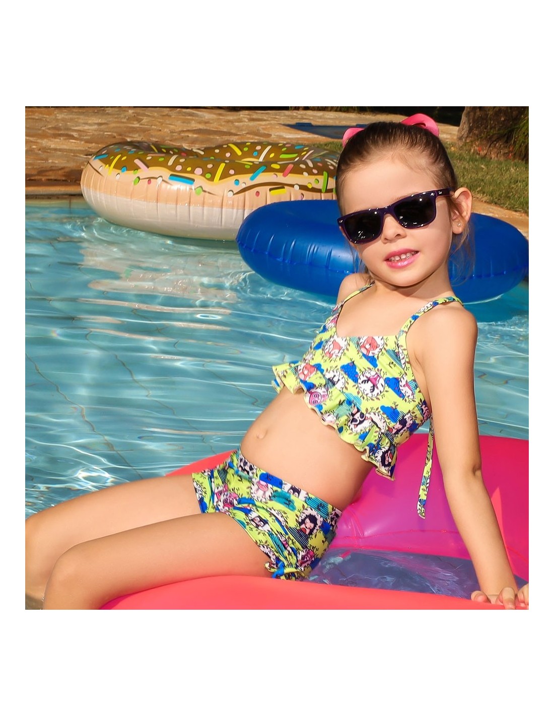 Shortinho Feminino de Praia - kids