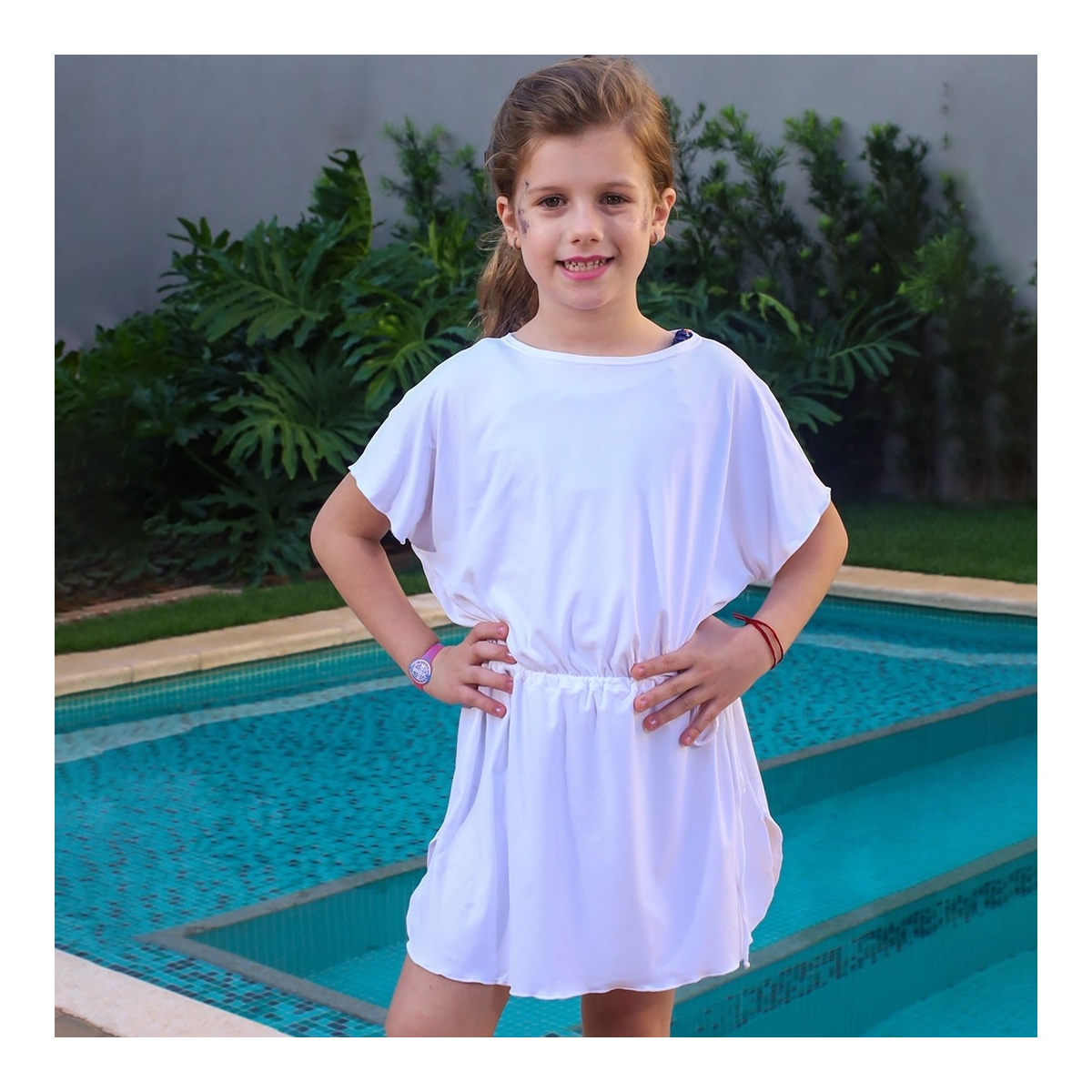 Vestido de Praia Kids - proteção UV50+