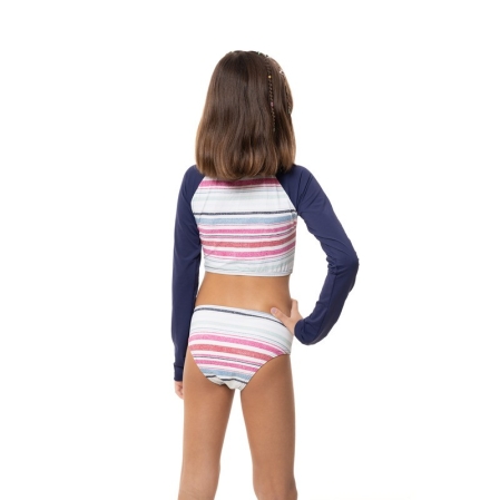 Biquíni Cropped Ml com Tanga Básica - 454.Marinho 2