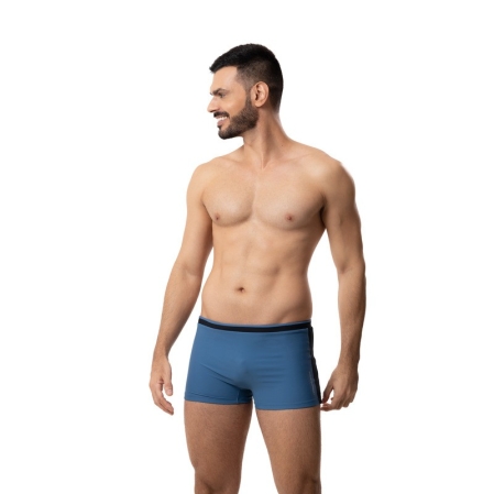 Sunga Boxer Recortes - 4062.Indigo