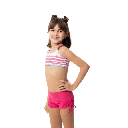 Short Praia Kids - 94.Pink