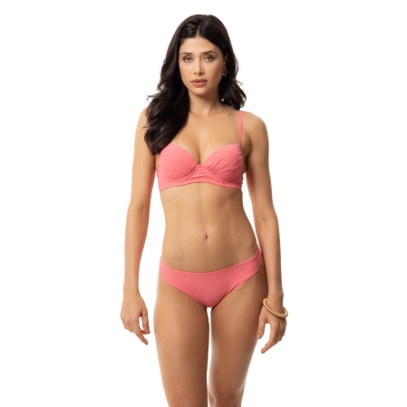 Tanga Básica Lateral Fina - 9165.Coral