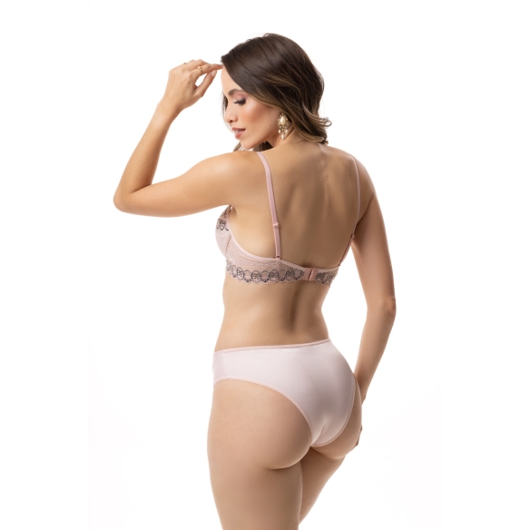 Calcinha Estilo Biquíni com Detalhe Renda