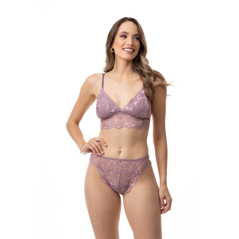 Calcinha estilo Biquíni com Renda