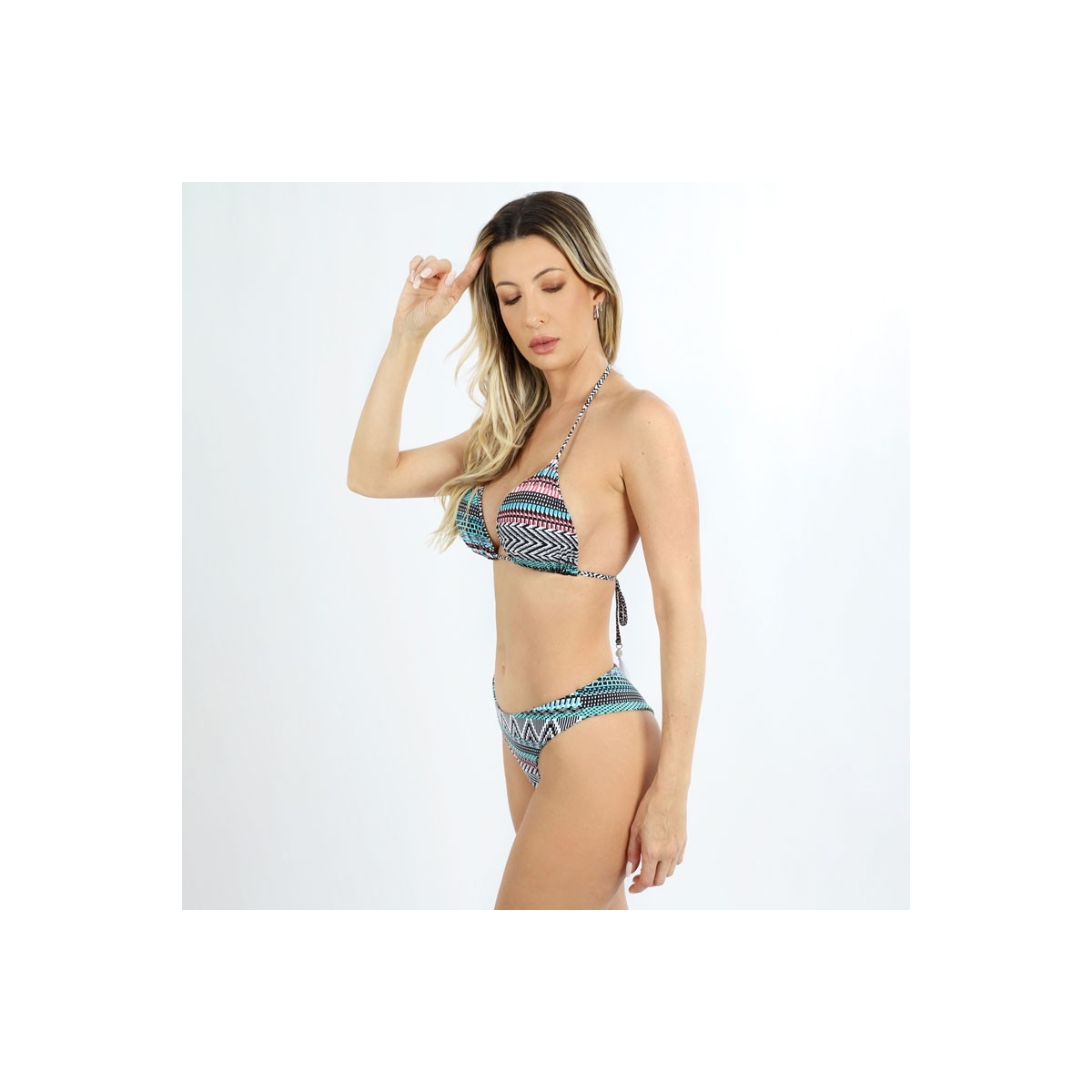 Top Cortininha Dupla Face