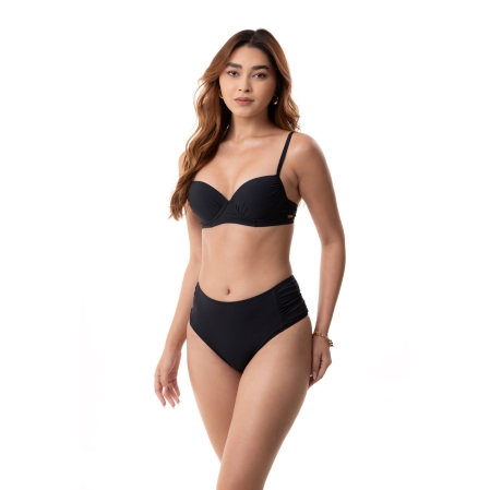 Tanga Hot Pants Recortes - 700.Preto