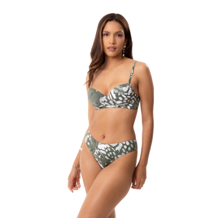 Tanga Básica Estampada - 85.Verde musgo