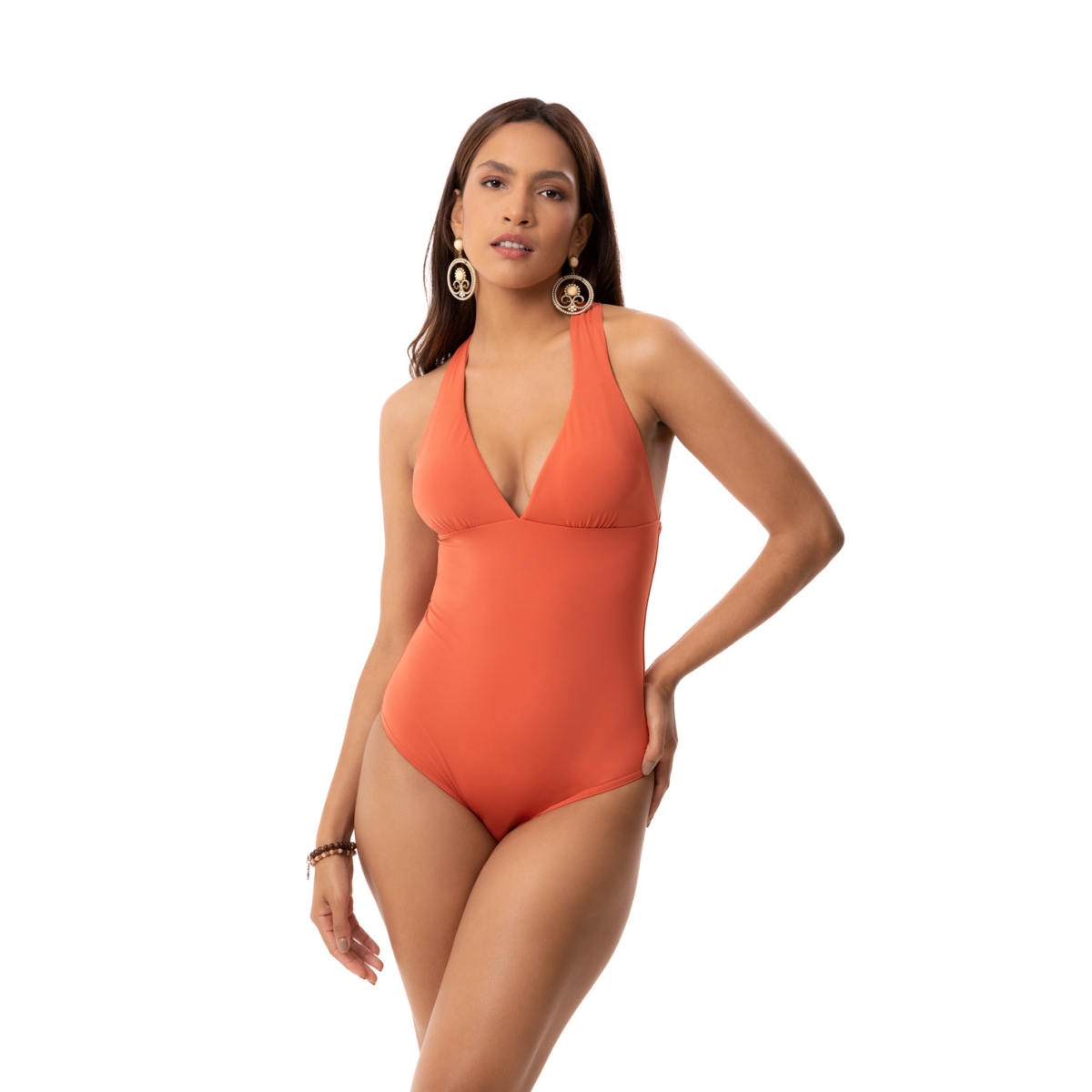 Maiô Alças Cruzadas